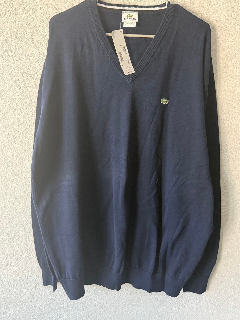 Brand New Lacoste Men's Size 9 (4XL) Sweater , with Tag.